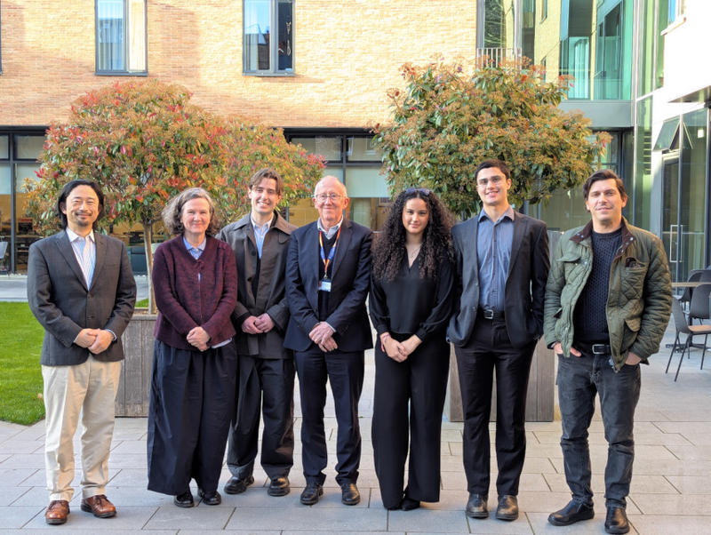 Group photo of the 2026 Essay prize finalists and judges