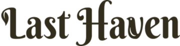 last haven logo text in script font