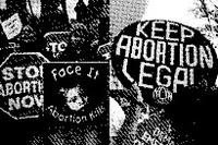 Hot topics: Abortion Abortion protestors from both sides