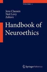 book cover handbook neuroethics