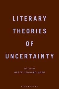 book cover literary theories of uncertainty