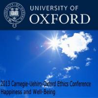2013 Carnegie-Uehiro-Oxford Ethics Conference Happiness and well-being album logo